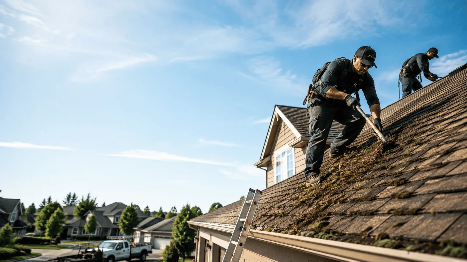 Roof Moss Removal in Conway, WA near me